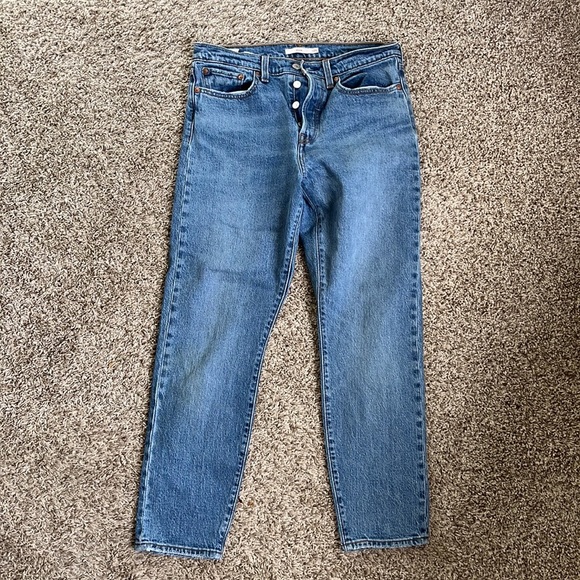 Levi Wedgie Fit Jeans High Rise - Picture 3 of 7